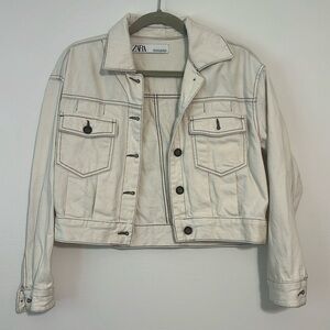 Cream Zara jacket